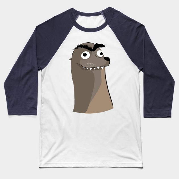 Everyone's favorite sea lion Baseball T-Shirt by MadArtisan